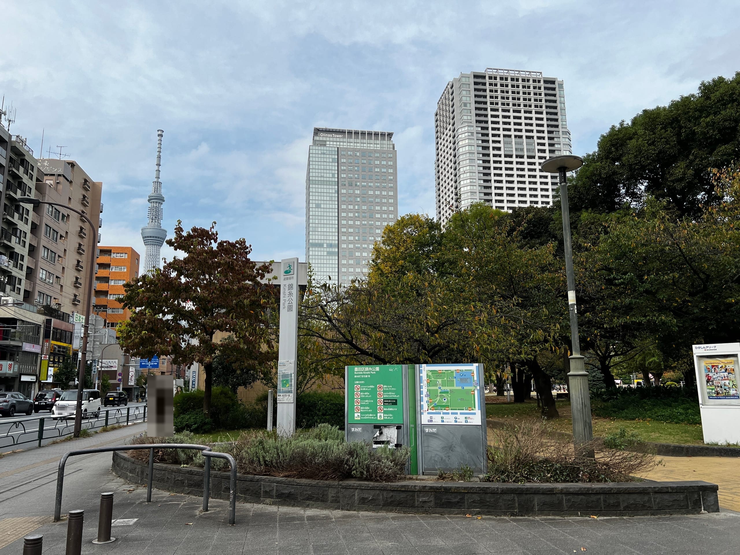 墨田区錦糸四丁目的街景・現場照片