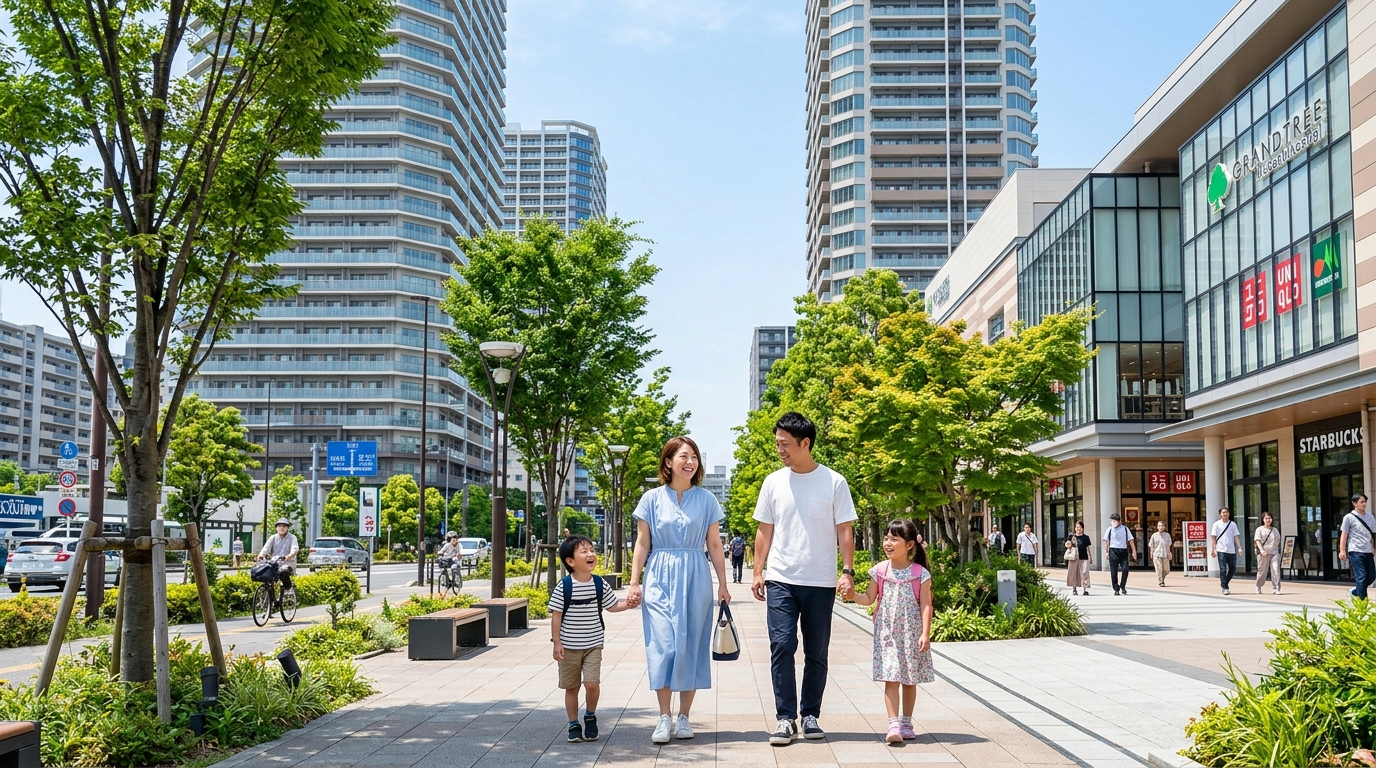 川崎市中原区の暮らしイメージ