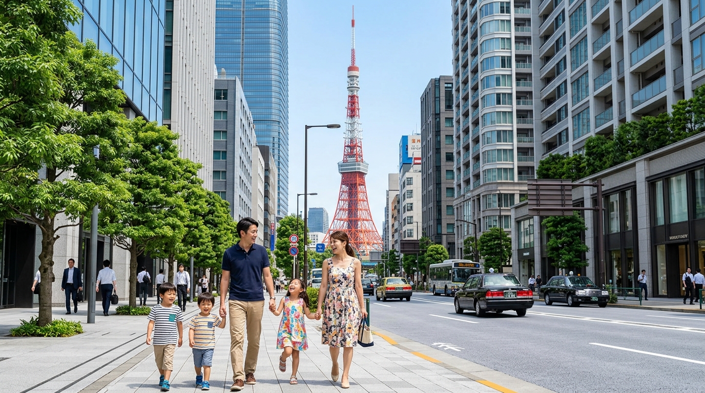 港区の暮らしイメージ