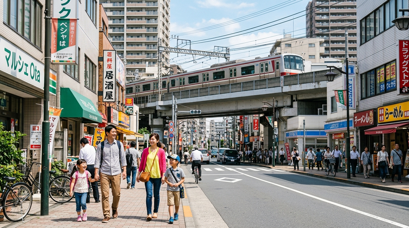 大田区の暮らしイメージ