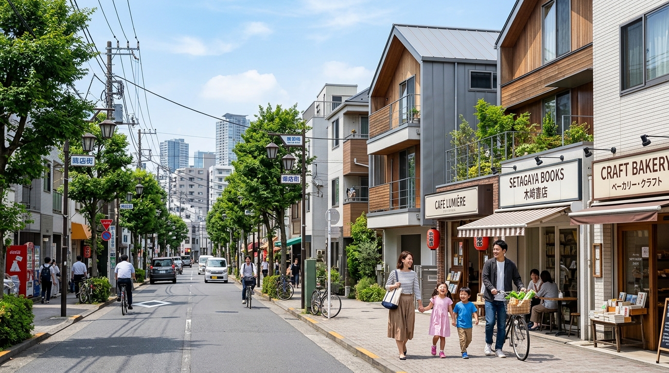 世田谷区の暮らしイメージ